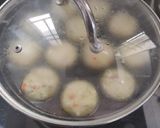 A picture of step 3 of Rava appe.
