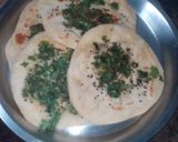 A picture of step 11 of Kulcha and bhuna chicken masala.