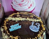 Une image de l'étape 14 de Entremets trois chocolats croustillant praliné.