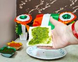 तिरंगा सैंडविच रेसिपी चरण 4 फोटो