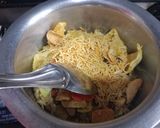 A picture of step 2 of Roasted gram chiwda namkeen.
