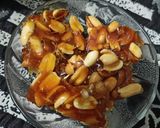 A picture of step 6 of Peanut chikki.
