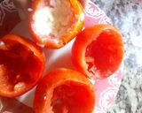 Foto del paso 11 de la receta: Tomate relleno 💞😲😵