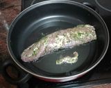 Foto del paso 3 de la receta Guiso de garbanzos con acelgas y solomillo de cerdo