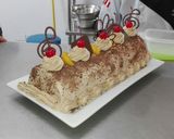Foto del paso 10 de la receta: Pionono tropical - bicolor - frutado / Brazo gitano 🍒
