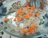 A picture of step 2 of Suji and Wheat  Macaroni  Vegetables Recipe.