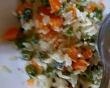Foto del paso 1 de la receta: Ensalada de huevo y mimosa con verduras, atún