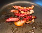 Omelette with Crispy Bacon, Vegetables and Mozzarella Cheese recipe step 2 photo