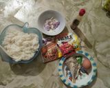 Foto langkah ke 1 dari resep Nasi goreng ikan asin simple.