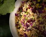 A picture of step 5 of Rice Salad.