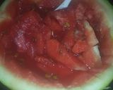 A picture of step 1 of Watermelon bowl.