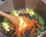 A picture of step 5 of Spicy Chicken Noodles.