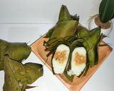 Foto langkah ke 7 dari resep Bacang Ketan isi Ayam.