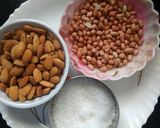 बादाम के लड्डू (Badam ke ladoo recipe in hindi) रेसिपी चरण 1 फोटो