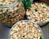 Foto langkah ke 3 dari resep 423.Kacang Bawang Santan Daun Jeruk.