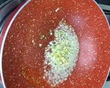 A picture of step 2 of Manchow Soup.