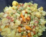 Une image de l'étape 3 de Korma de légumes.