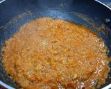 A picture of step 7 of Kadhai Paneer.