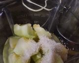 Foto langkah ke 1 dari resep Creamy Melon Matcha.