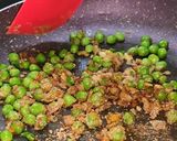A picture of step 3 of Bihari chuda matar.