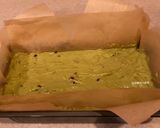 A picture of step 11 of Matcha Red Bean Pound Cake.