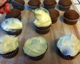 A picture of step 8 of Pumpkin Cupcake or Cake.