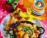 A picture of step 4 of Winter special cauliflower with potato dry sabzi.