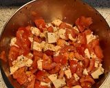 Une image de l'étape 1 de Salade de tomates à la mozzarella.