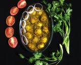 A picture of step 12 of Hariyali Aloo / Dhaniya Aloo.
