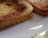 A picture of step 8 of French toast 🍞.