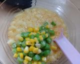 Foto langkah ke 3 dari resep Makaroni Telur Buncis Jagung.