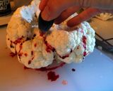 A picture of step 7 of Halloween Brain Dip.