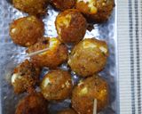 A picture of step 4 of Paneer popcorn.