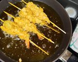 A picture of step 6 of Bali prawn.