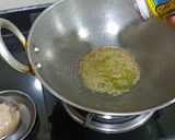 A picture of step 1 of Dhaba style Daal fry.