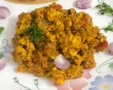 A picture of step 11 of Amritsari Paneer Bhurji.