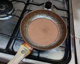 Foto langkah ke 4 dari resep Mille Crepes Coklat.