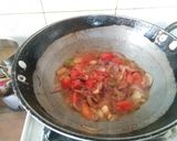 A picture of step 1 of Paneer lababdar.