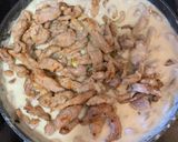 Foto del paso 5 de la receta: Solomillo strogonoff fácil