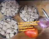 Soya chunks Bhaji recipe step 3 photo