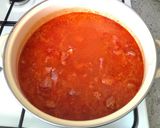 Gombás borjúpaprikás recept fázis 3 fotója