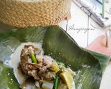 Foto langkah ke 6 dari resep Tunuman ikan (botok ikan asin).