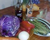 Foto del paso 1 de la receta: Pollo desmenuzado vistoso