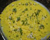 A picture of step 3 of रेशमी वड्या.