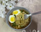 A picture of step 3 of Ramen Kimchi Noodles Soup.