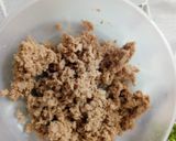 A picture of step 1 of Soya ke shami kabab.