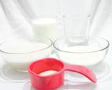 Foto del paso 1 de la receta: Panna cotta de coco con coulis de jamaica con mezcal