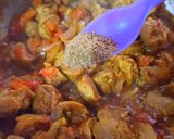 A picture of step 5 of Masala Soya Chunk.