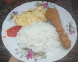 Foto langkah ke 6 dari resep Ayam Goreng dan Telur ala MCD.