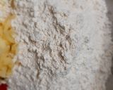 A picture of step 1 of Aloo puri.